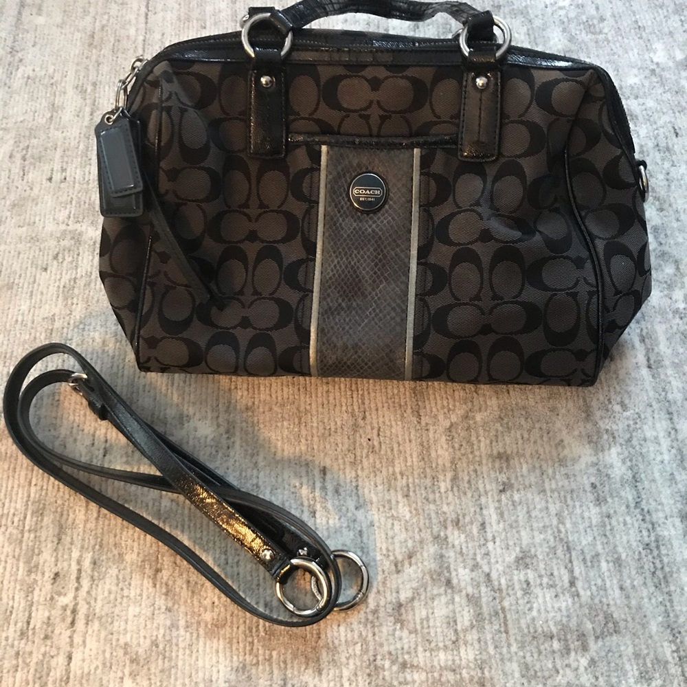 Coach signature bag